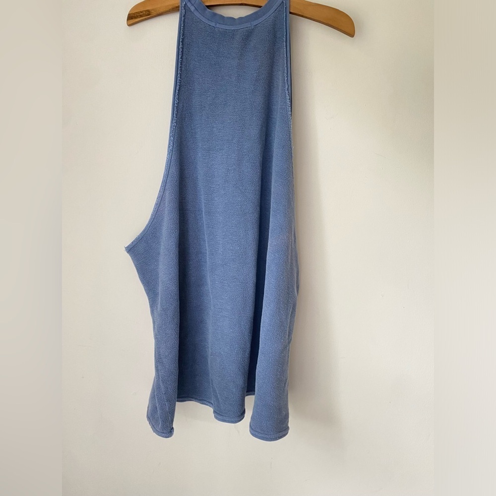 Free People Dusty Blue Racerback Tank - Picture 2 of 8